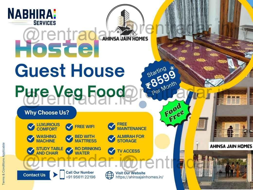 Room Available at Hinjewadi (ahinsa Jain Homes)