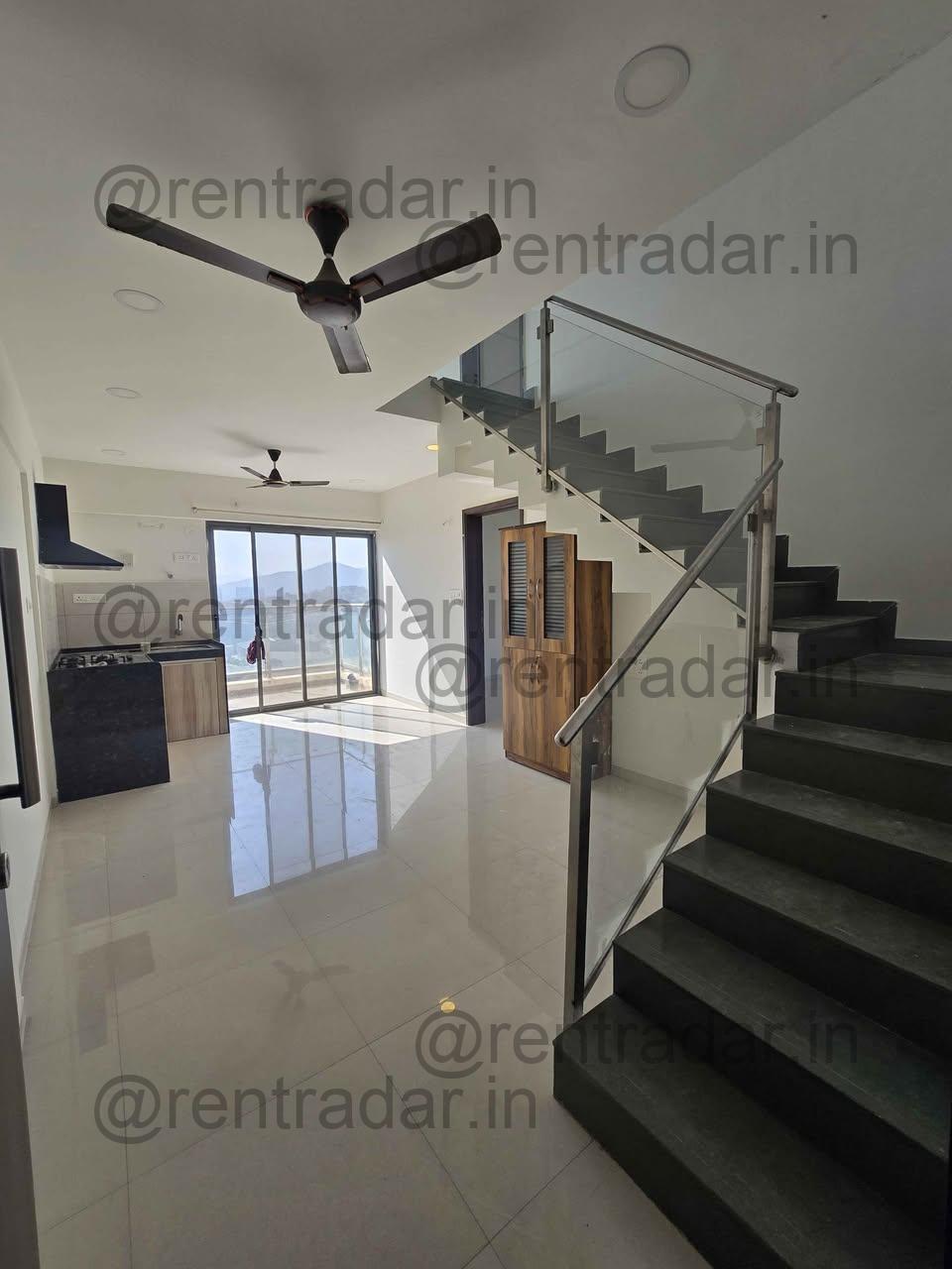 Duplex 2bhk For Rent at Hinjewadi Phase 2 (gera Adara Society)