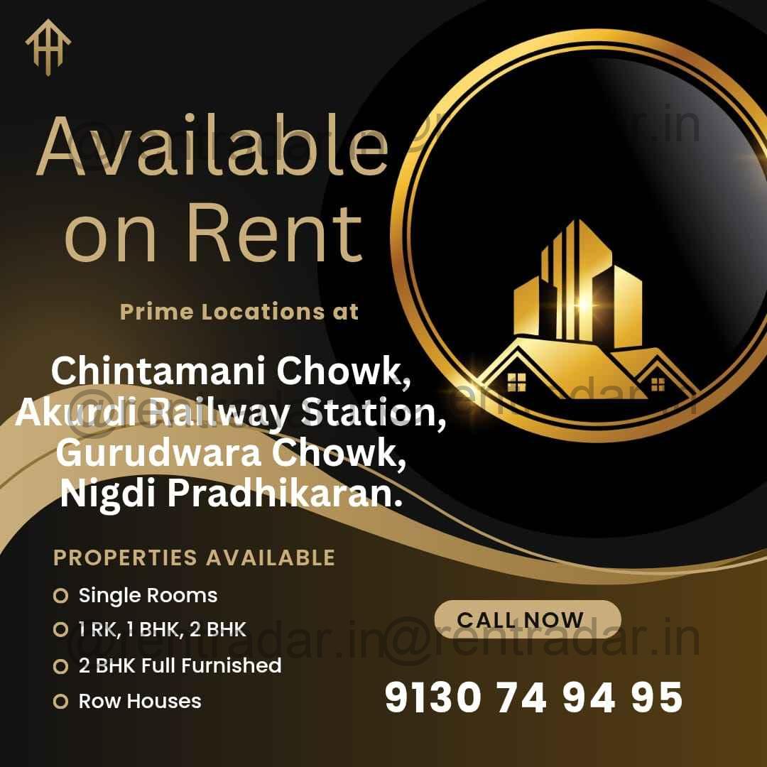 1bhk For Rent at Walhekarwadi