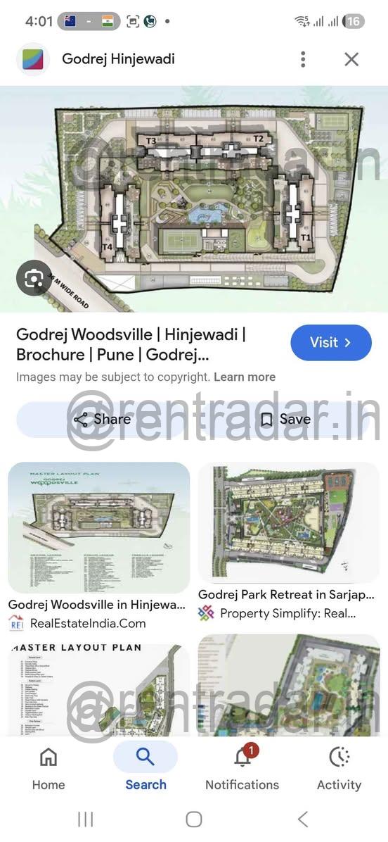 2 Bhk For Rent at Hinjawadi, MH