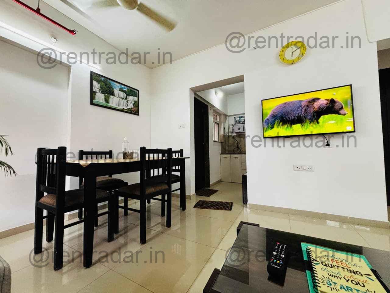 2 Bhk For Rent at Puranik Aldea