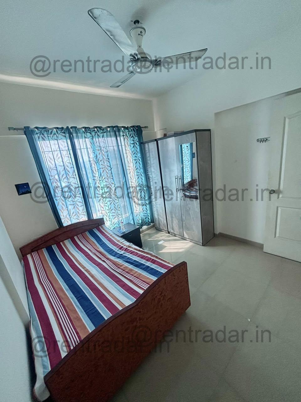 Room in 2bhk at Swiss County Society, Thergaon
