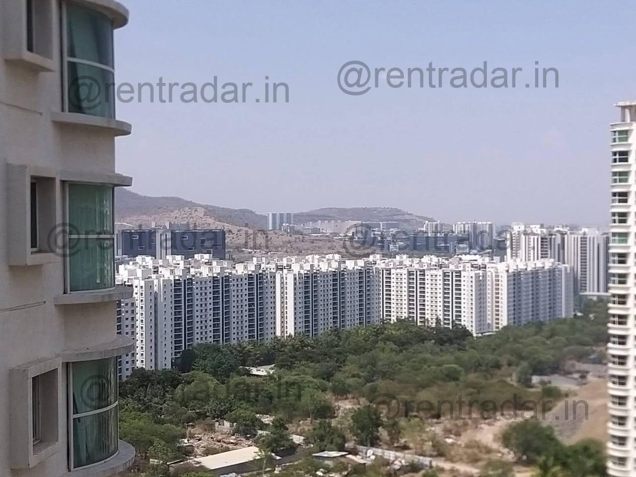 3 Bhk For Rent at Hinjewadi (sangria Towers)