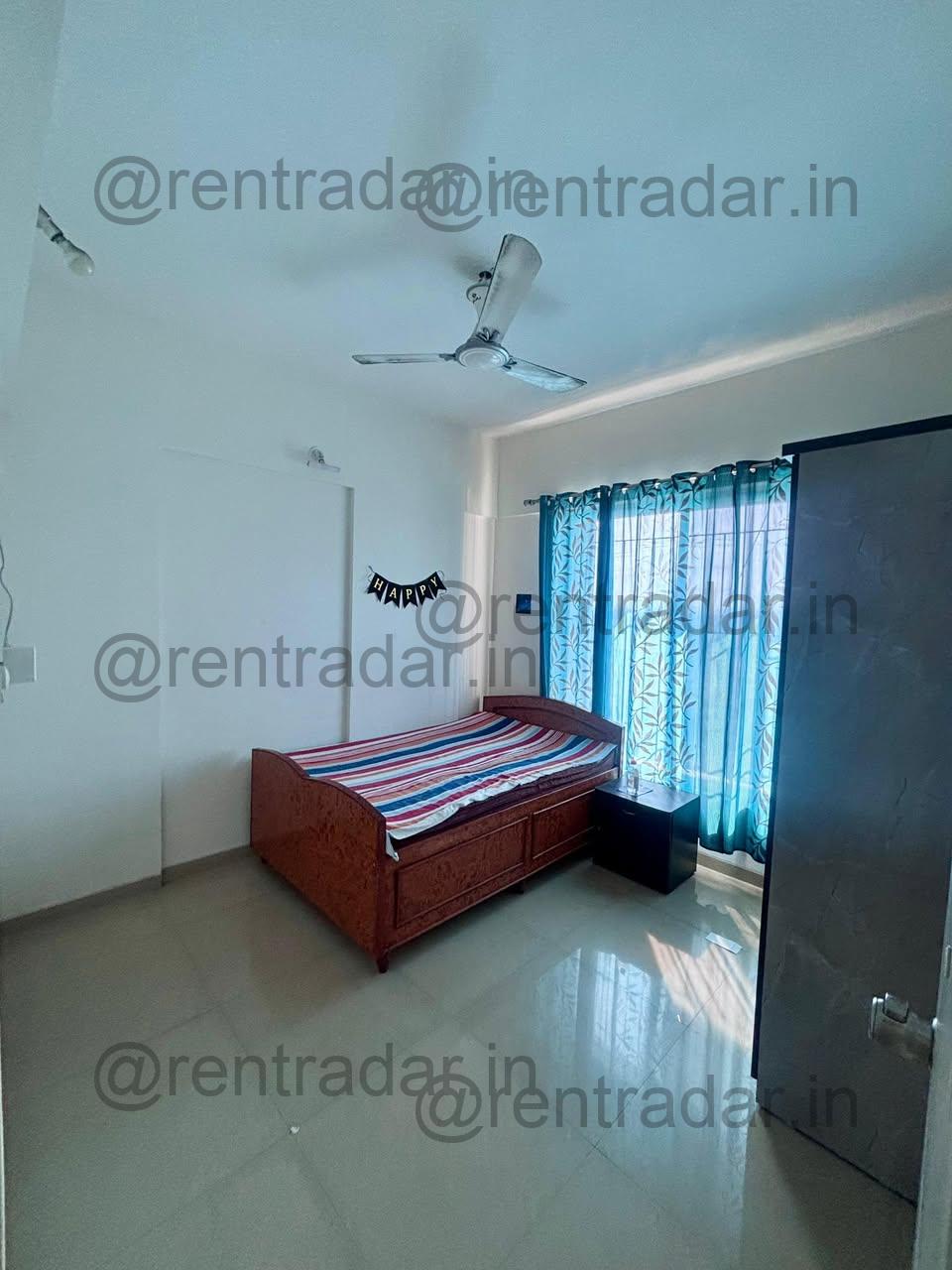 Room in 2bhk at Swiss County Society, Thergaon
