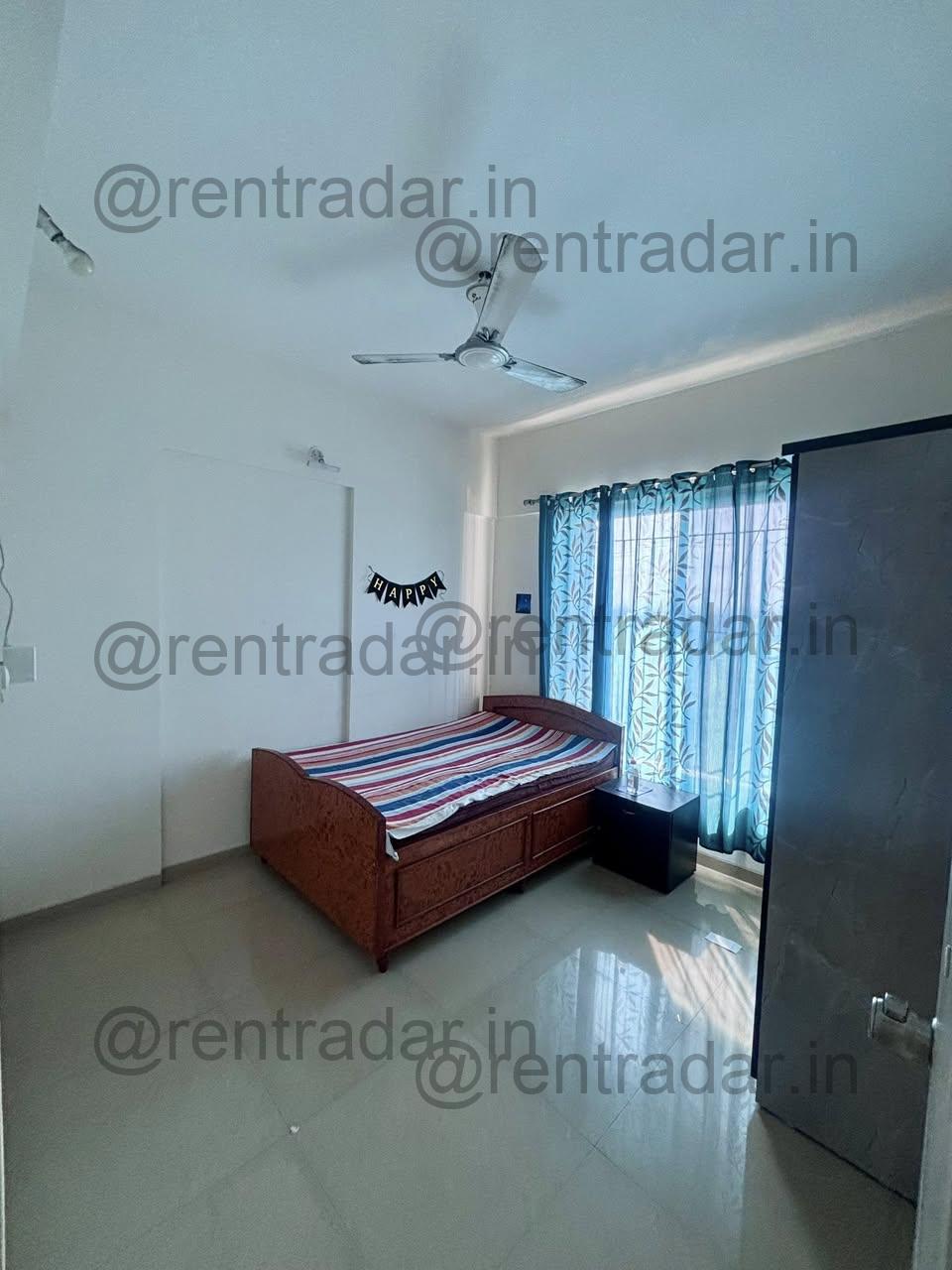 Room in 2bhk at Swiss County Society, Thergaon