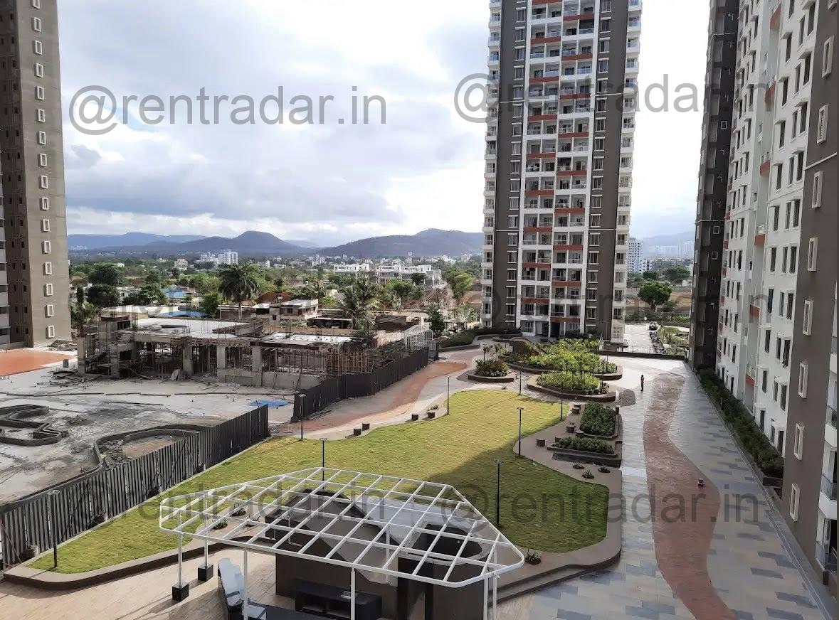 2 Bhk For Rent at Hinjawadi (vj Yashone Maan Society)