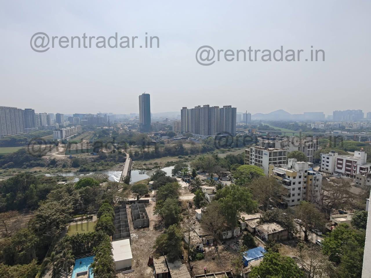 3bhk For Rent at Wakad (mont Vert One)