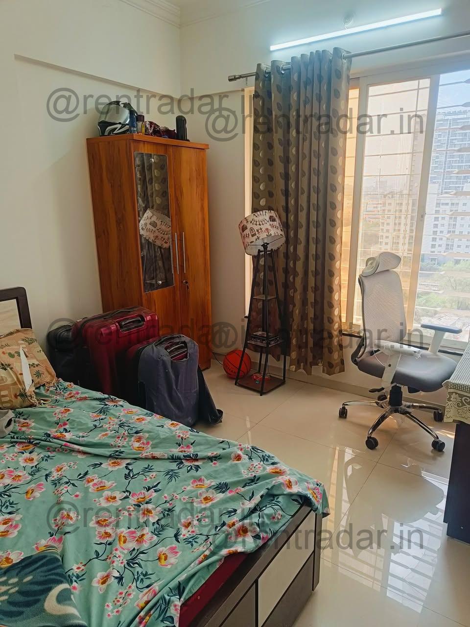 Room in 2bhk at Wakad (atlanta-ii)