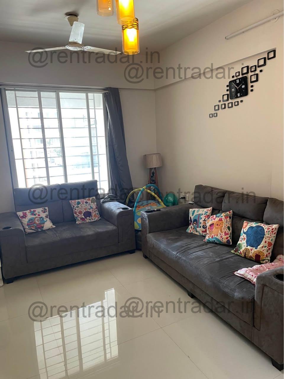 3 Bhk For Rent at Keshav Nagar (shanti Elixier)