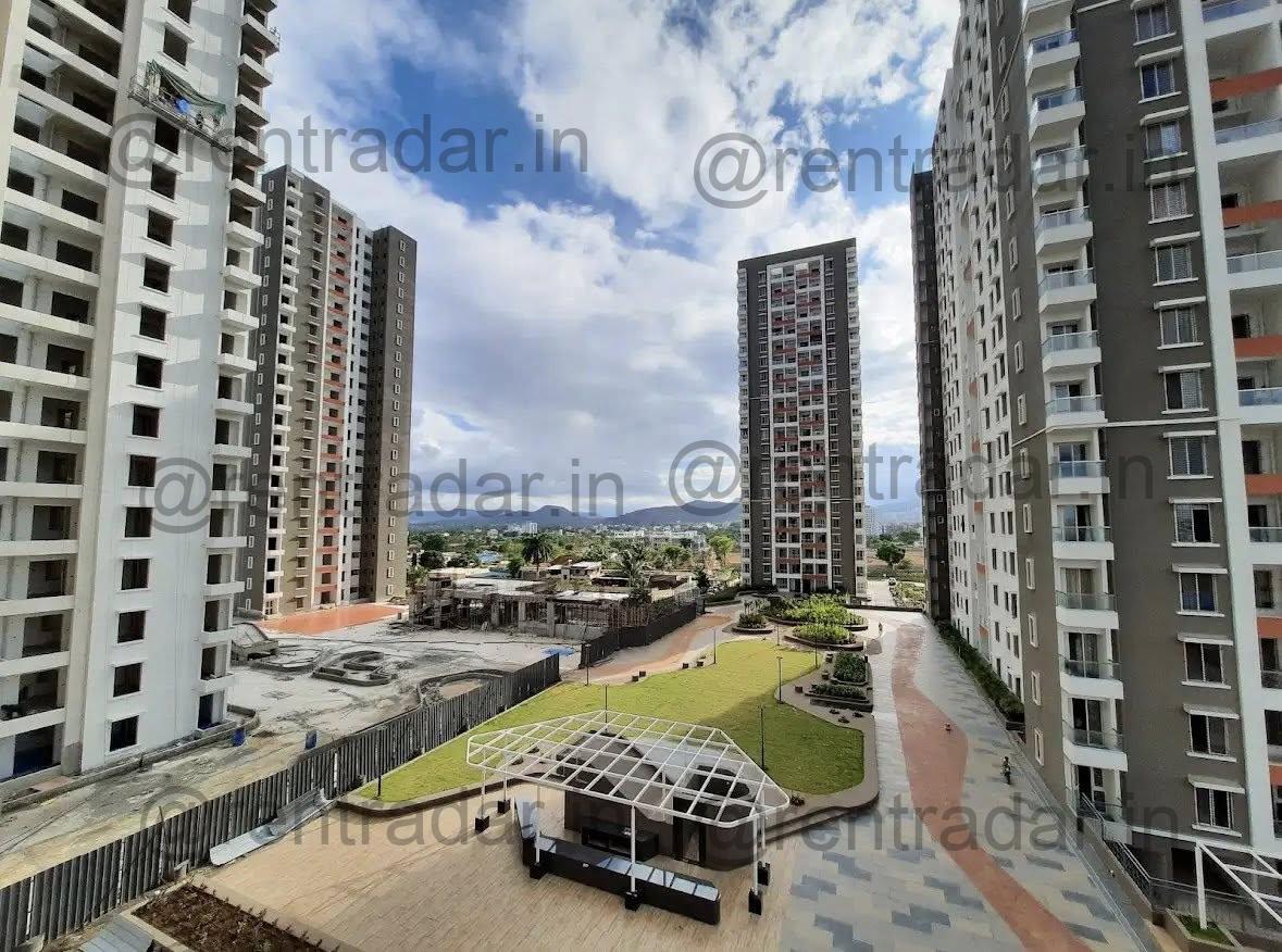 2 Bhk For Rent at Hinjawadi Phase 1 (yashone Maan Society)