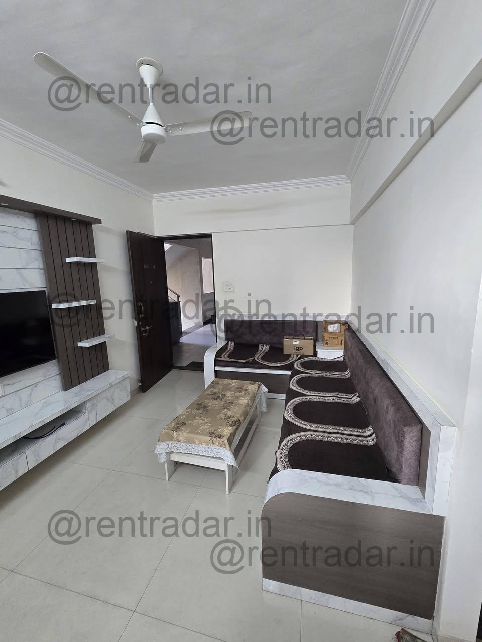 2bhk For Rent at Wagholi (sukhwani Palms)
