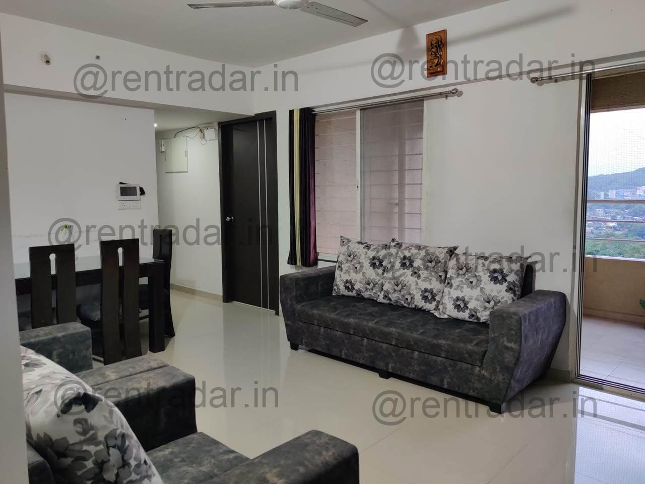 2 Bhk For Rent at Anutham Society, Pune–solapur Highway