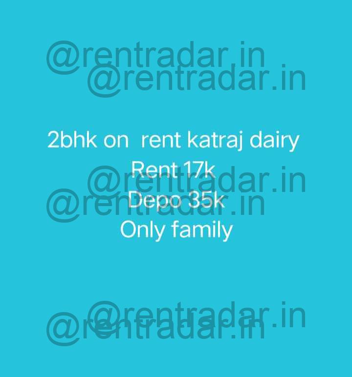 2bhk For Rent at Bharti Vidyapeeth