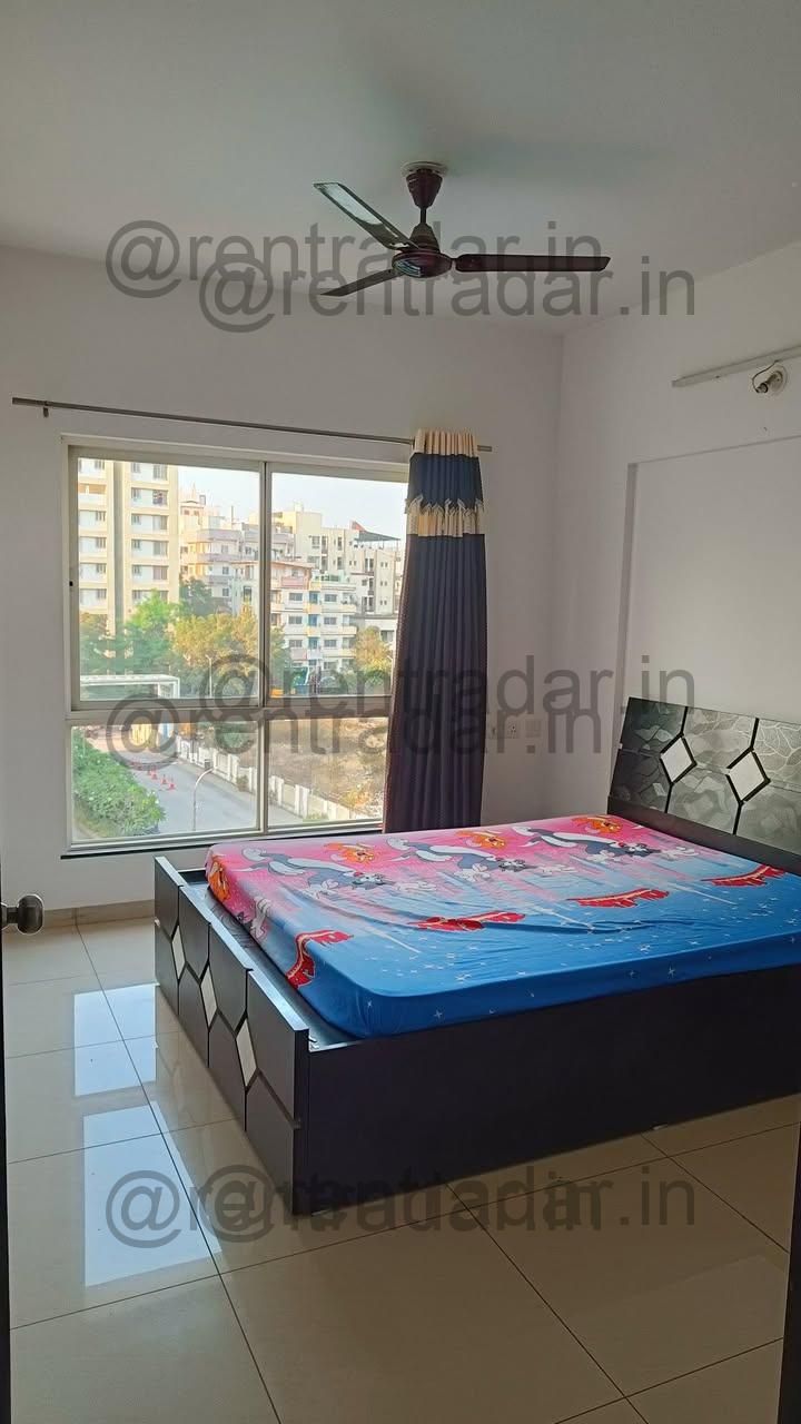 Room in 3bhk at Hinjewadi (green Olive)