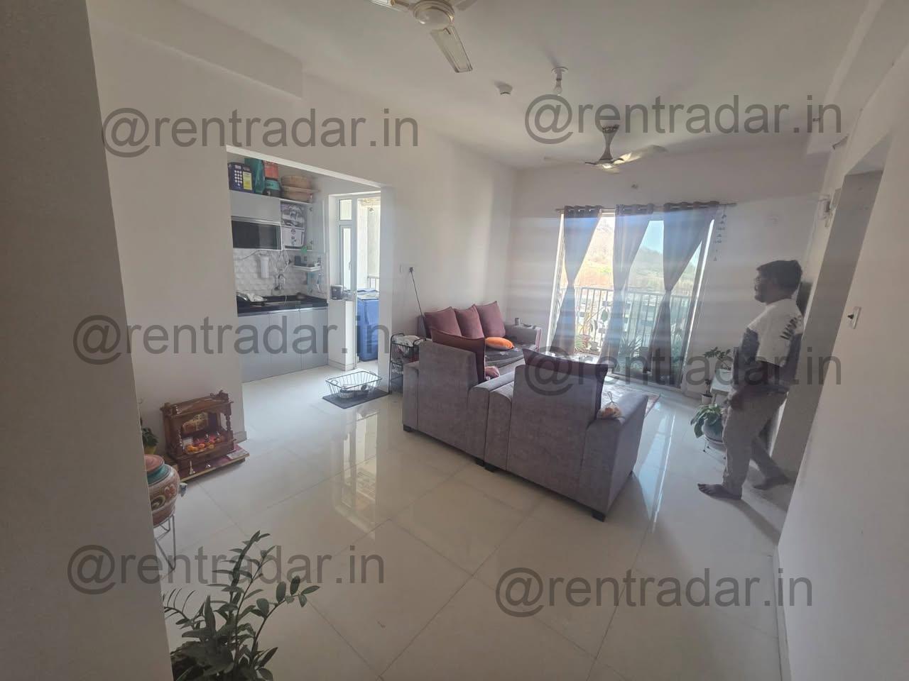 Room in 2bhk at Mahalunge (godrej Hillside 2)