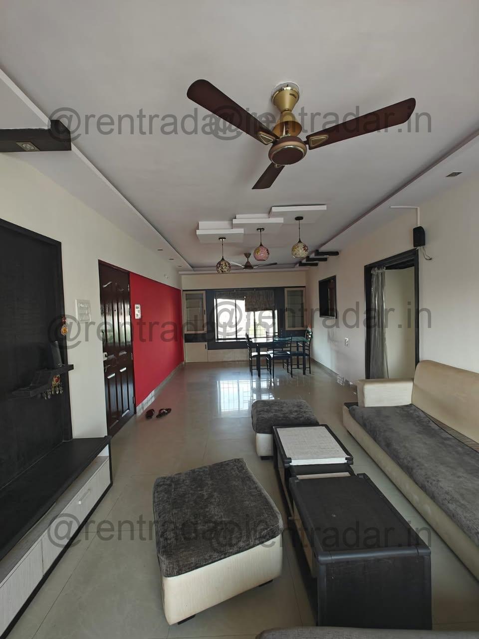 3bhk For Rent at Wakad (bella Vista Empress)