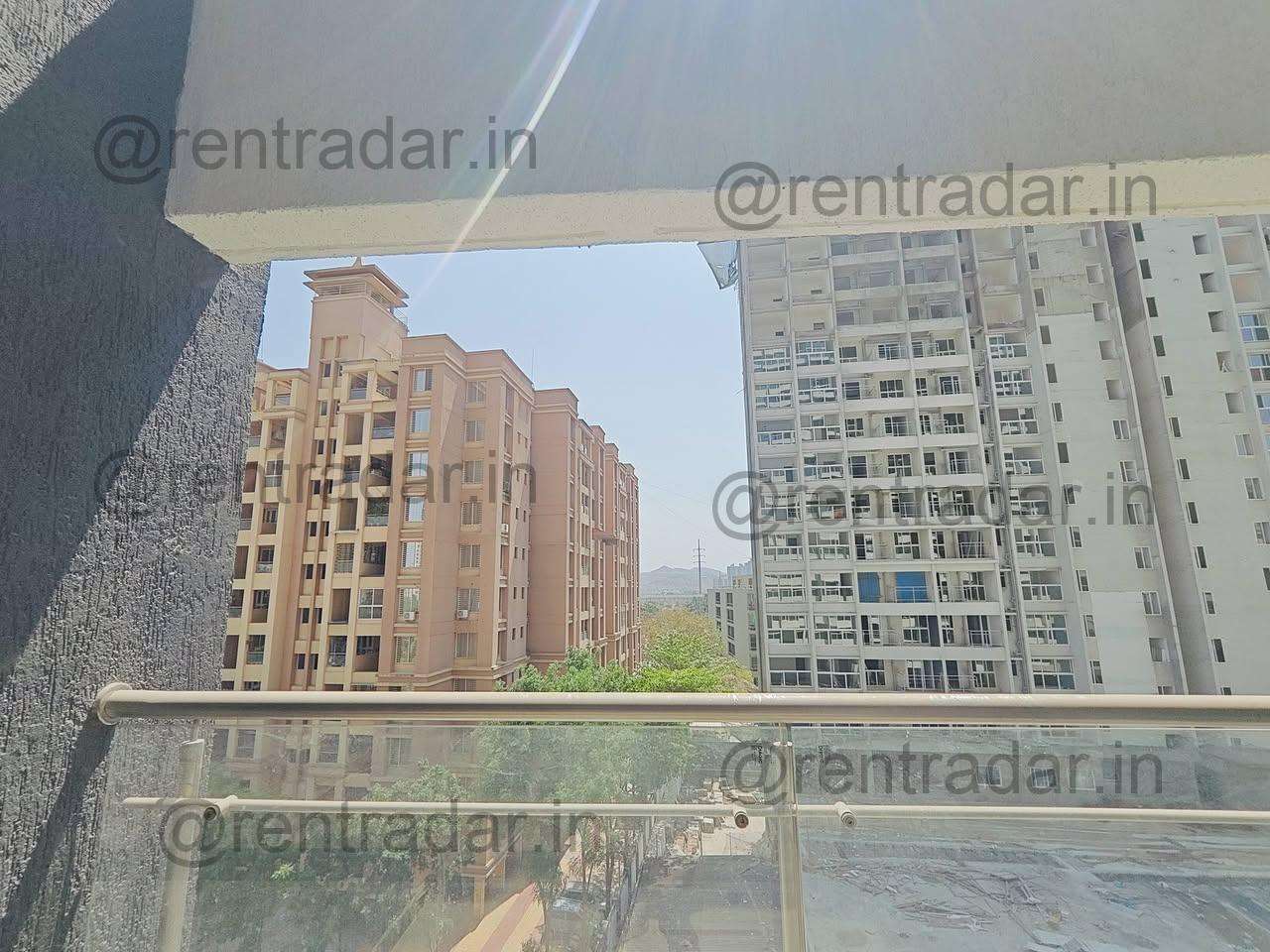 2 Bhk For Rent at Hinjewadi Phase 1 (trident Tower Society)