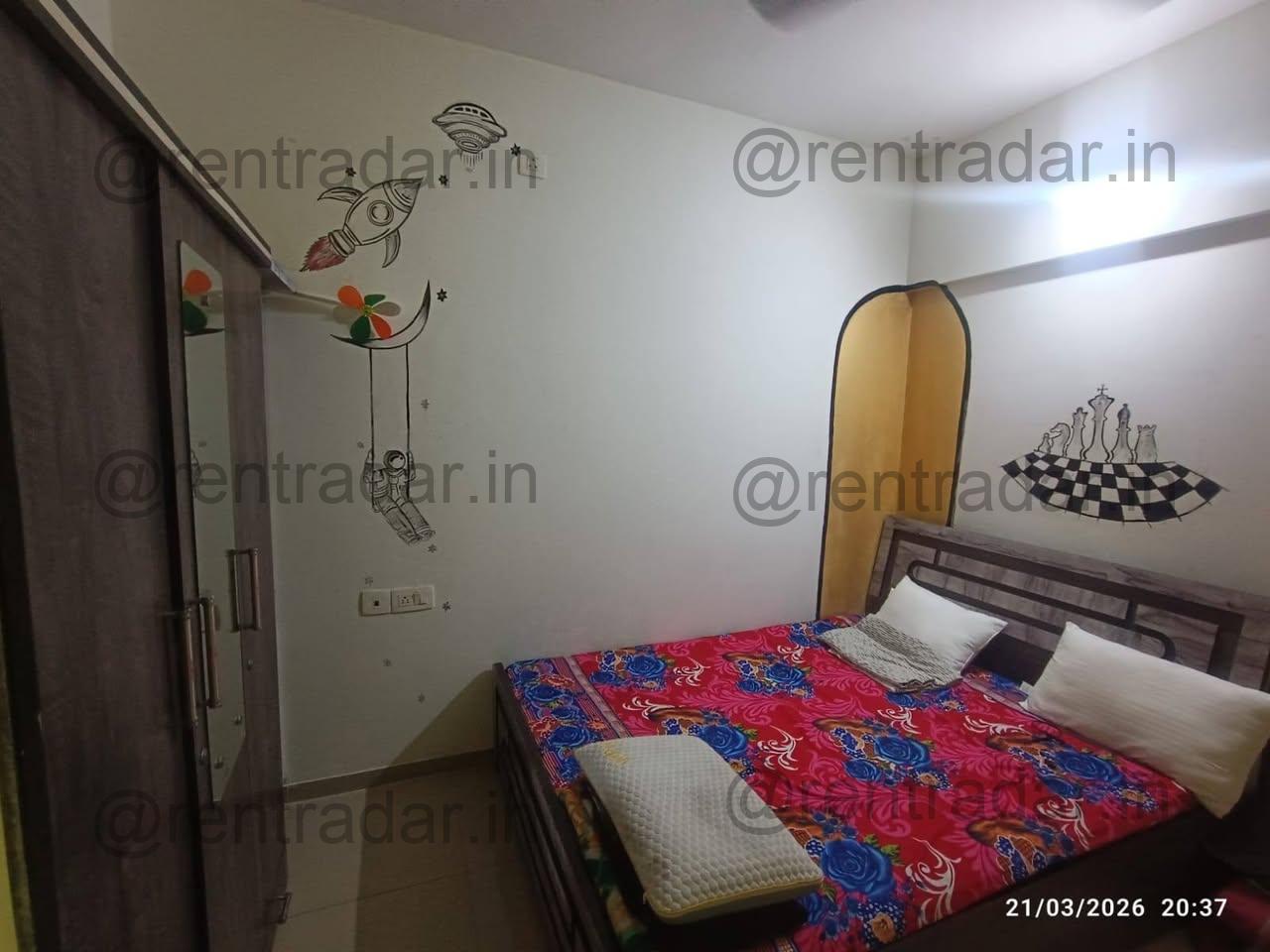 Room in 2bhk at Tathawade, Marunji (life Republic R16 Society)