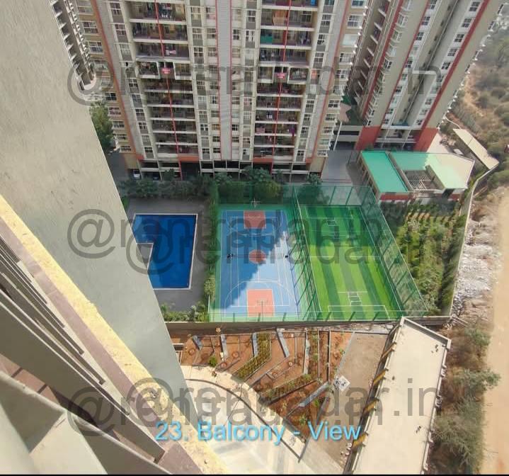 3 Bhk For Rent at Park Titan Society (park Titan Society)