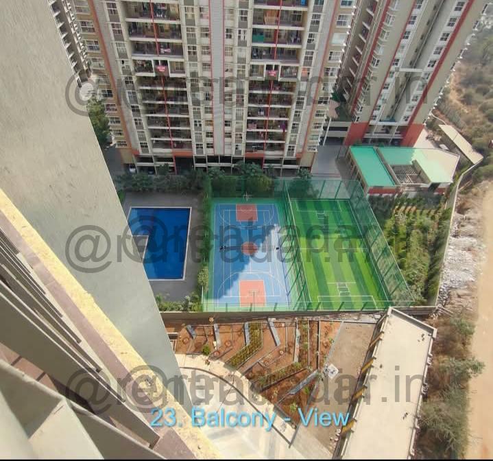 3 Bhk For Rent at Park Titan Society (park Titan Society)