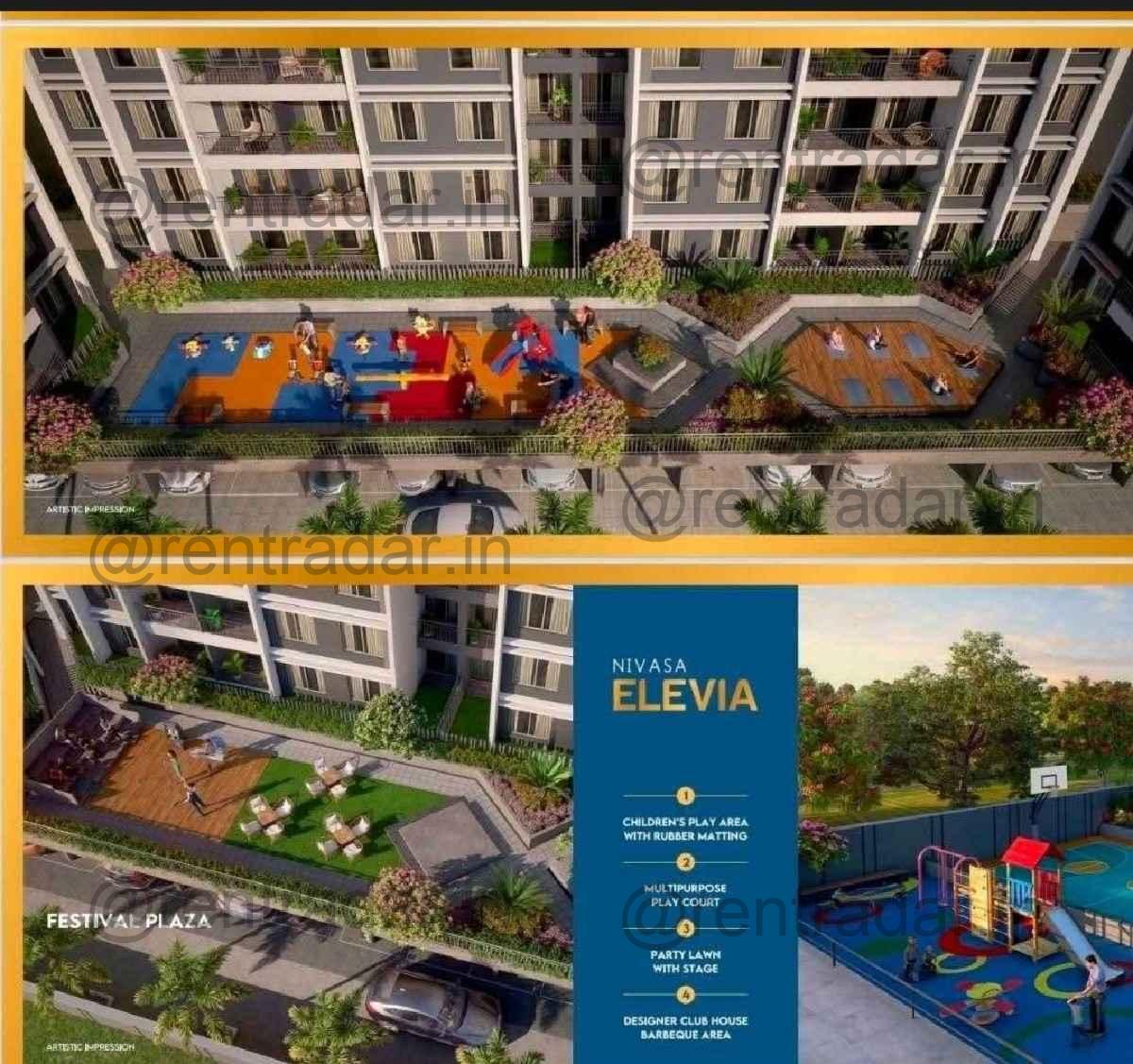 3 Bhk For Rent at Keshav Nagar (nivasa Elevia)
