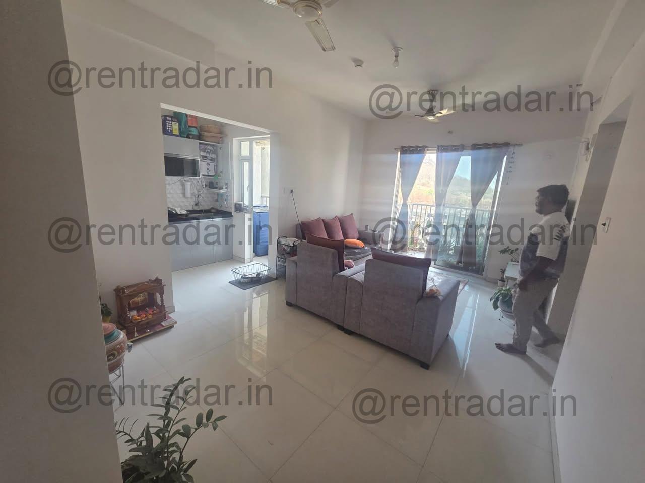 Room in 2bhk at Mahalunge (godrej Hillside 2)