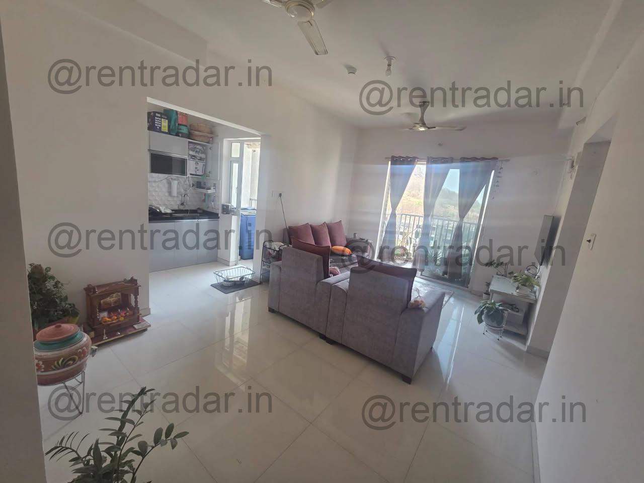 Room in 2bhk at Mahalunge (godrej Hillside 2)