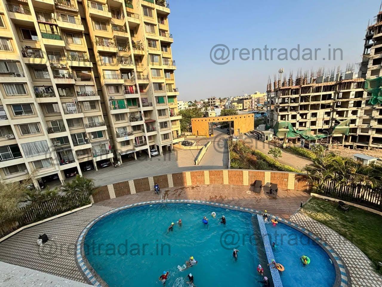 Room in 2bhk at Dhanori (brahma Skycity)
