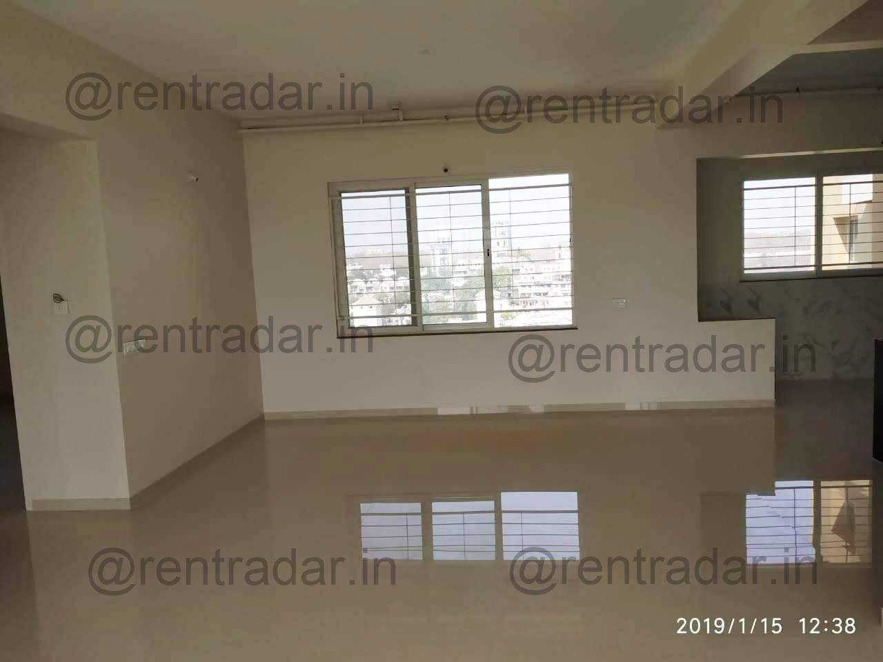 3 Bhk For Rent at Kumar Princetown Royal (kumar Princetown Royal)