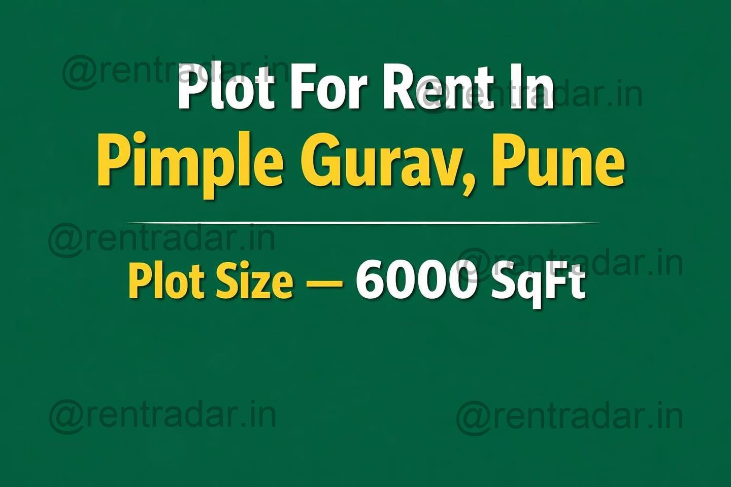 Rental Property Property For Rent at Pimple Gurav