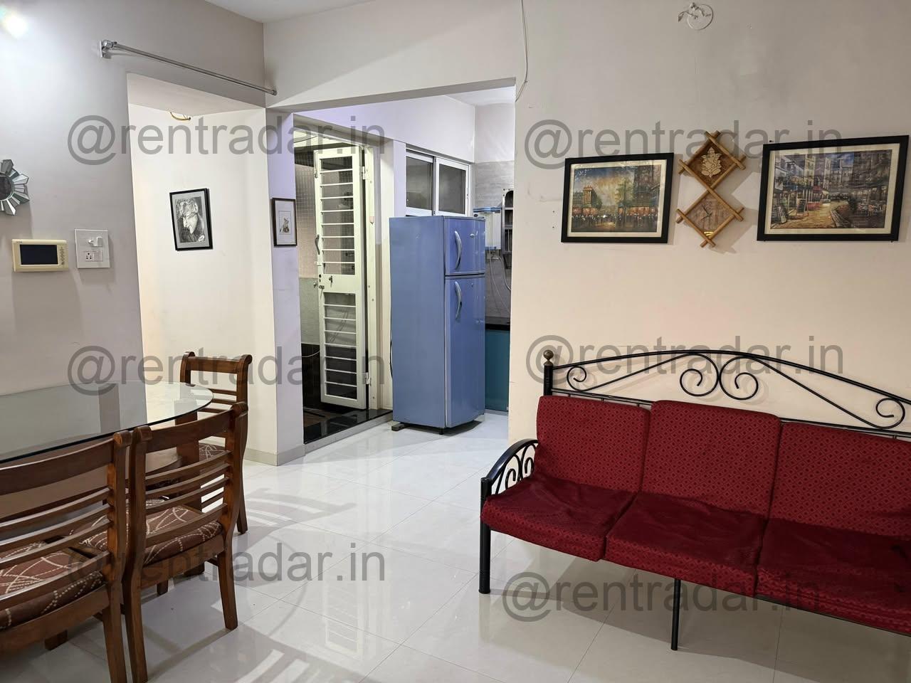 1 Bhk For Rent at Wakad (bhama Pearl Society)