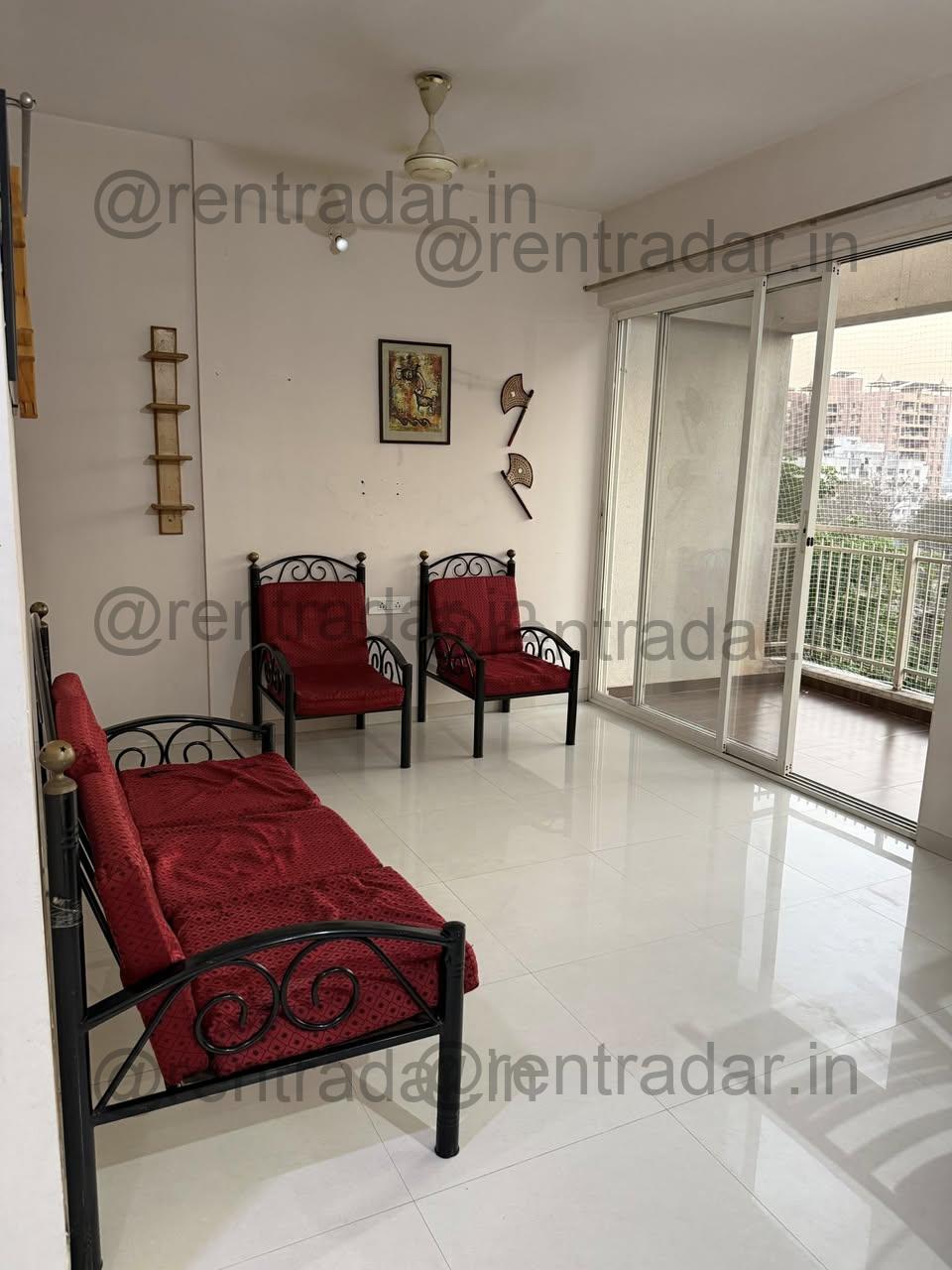 1 Bhk For Rent at Bhujbal Vasti (bhama Pearl Society)
