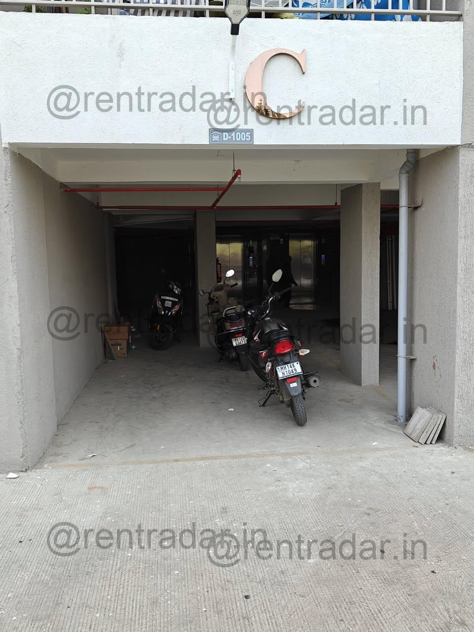 3 Bhk For Rent at Chikhali (24 Sunshine Towers)