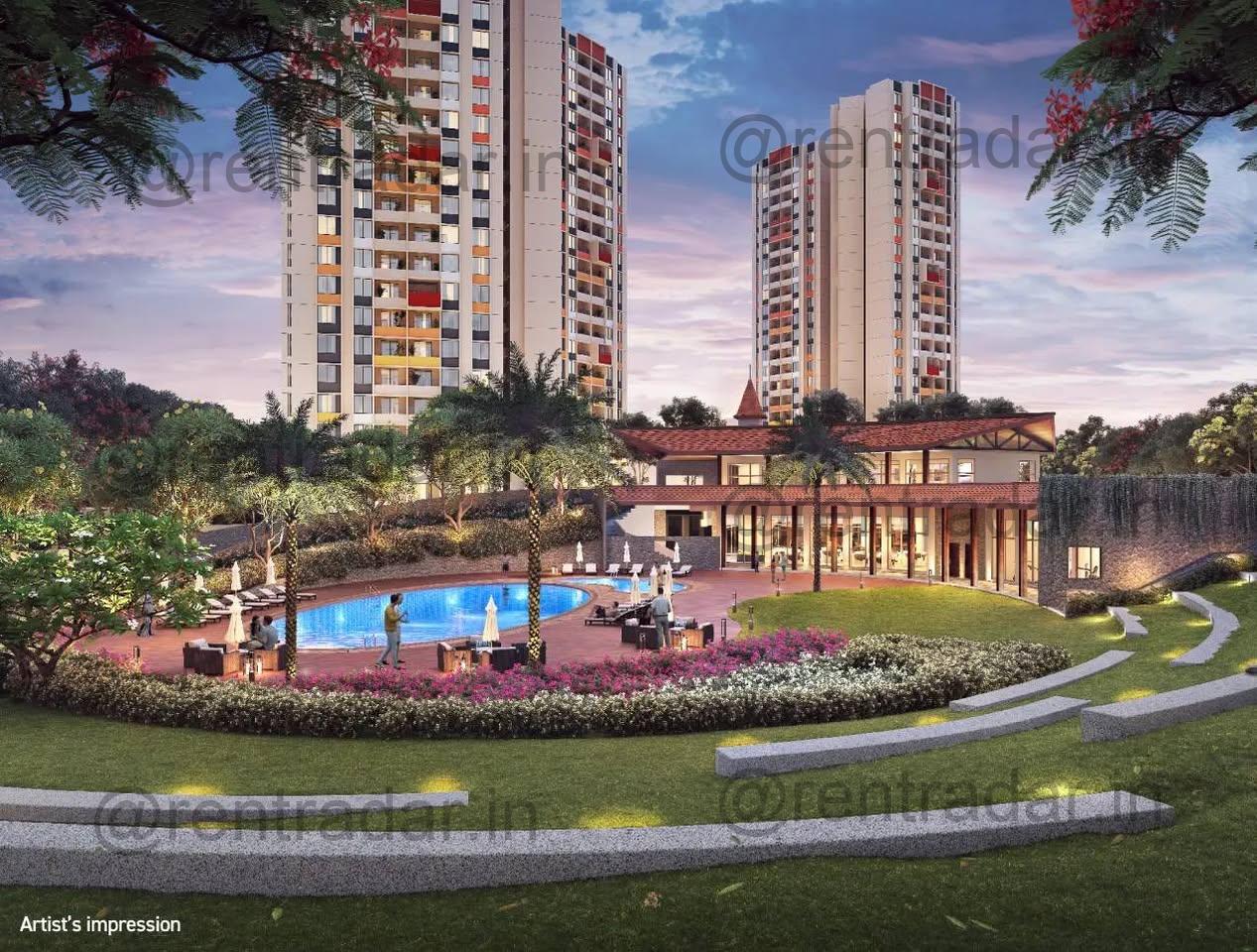 2 Bhk For Rent at Shapoorji Joyville Annexe, Shewalewadi, Hadapsar (shapoorji Joyville Annexe)