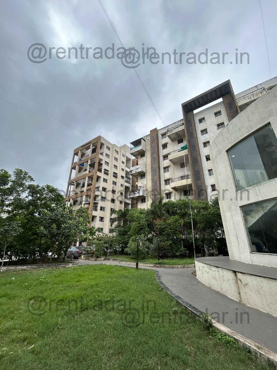 2bhk For Rent at Ubale Nagar (aura County)
