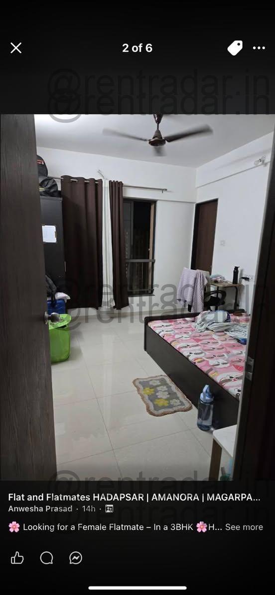 Room in 3bhk at Joyville Hadapsar Annexe