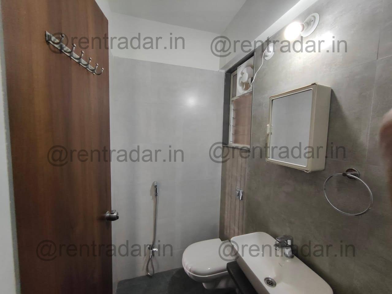 2 Bhk For Rent at Wakad (palm Springs)