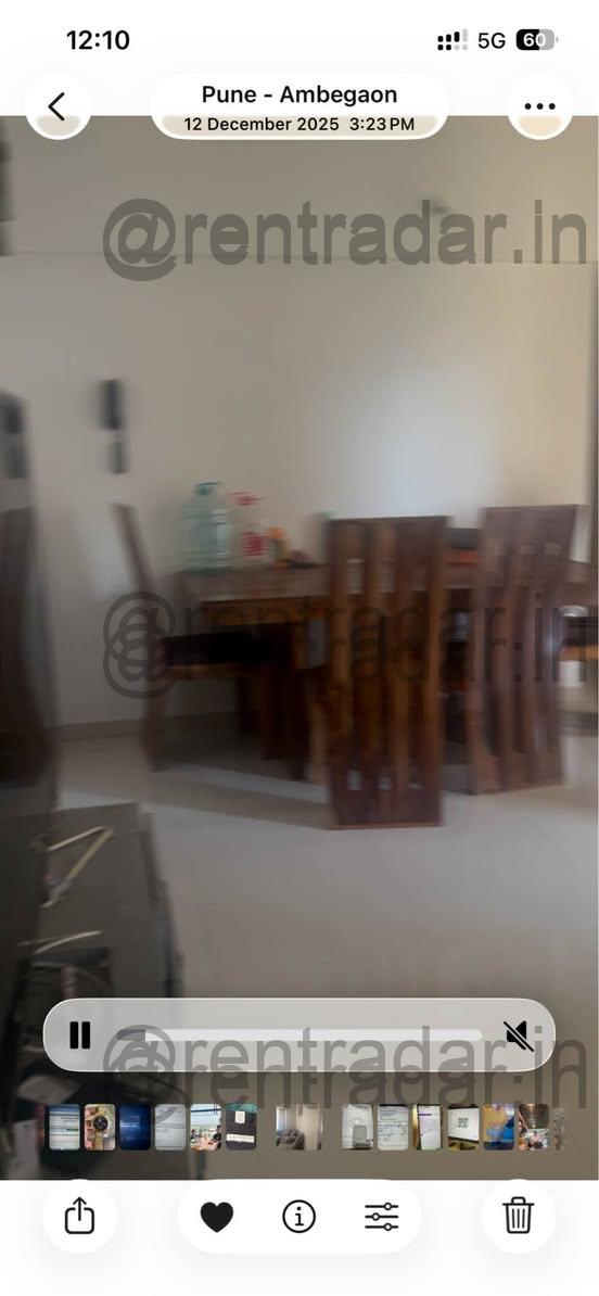 2 Bhk For Rent at Ambegaon (sai Mystique)
