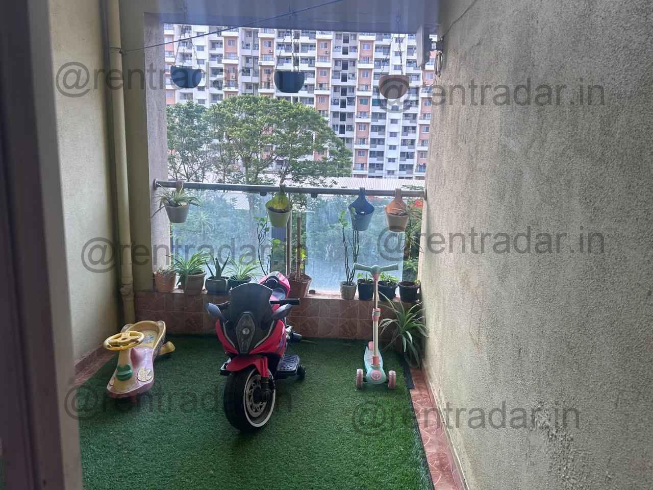 2 Bhk For Rent at Wakad (shree Mangal Wisteriaa)