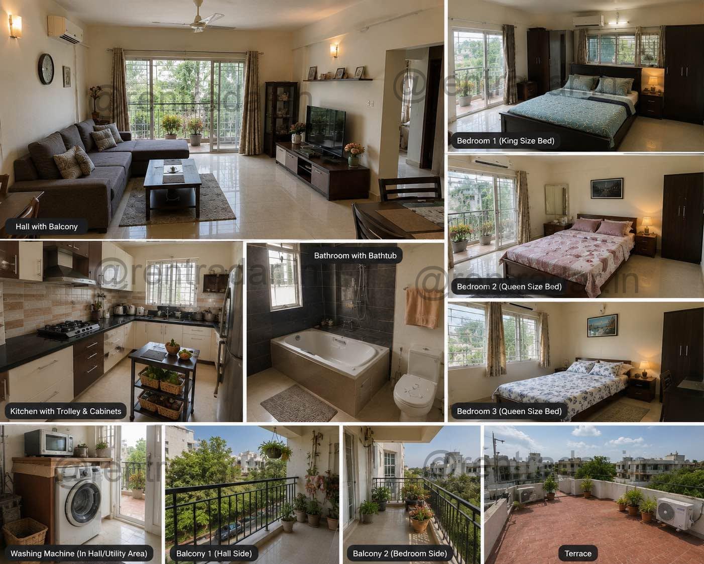 Private Room in 3bhk at Green Wood Society, Manjari