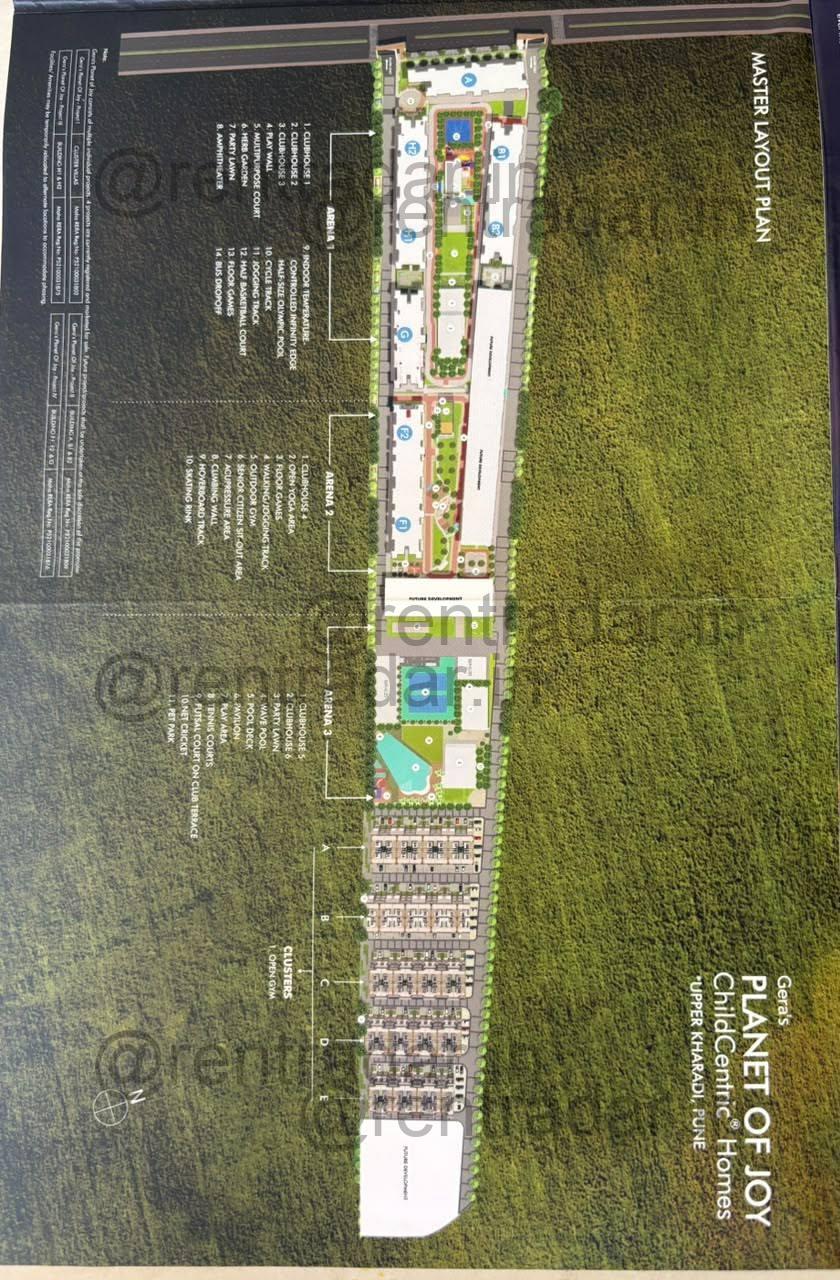 2 Bhk For Rent at Kharadi (geras Planet of Joy)