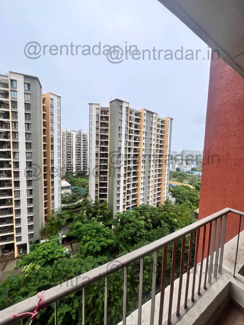 2bhk For Rent at Hinjewadi (sensorium Joyville)