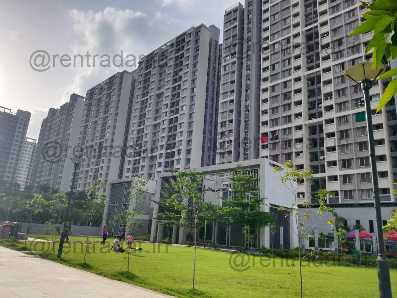 2bhk For Rent at Marunji (life Republic)