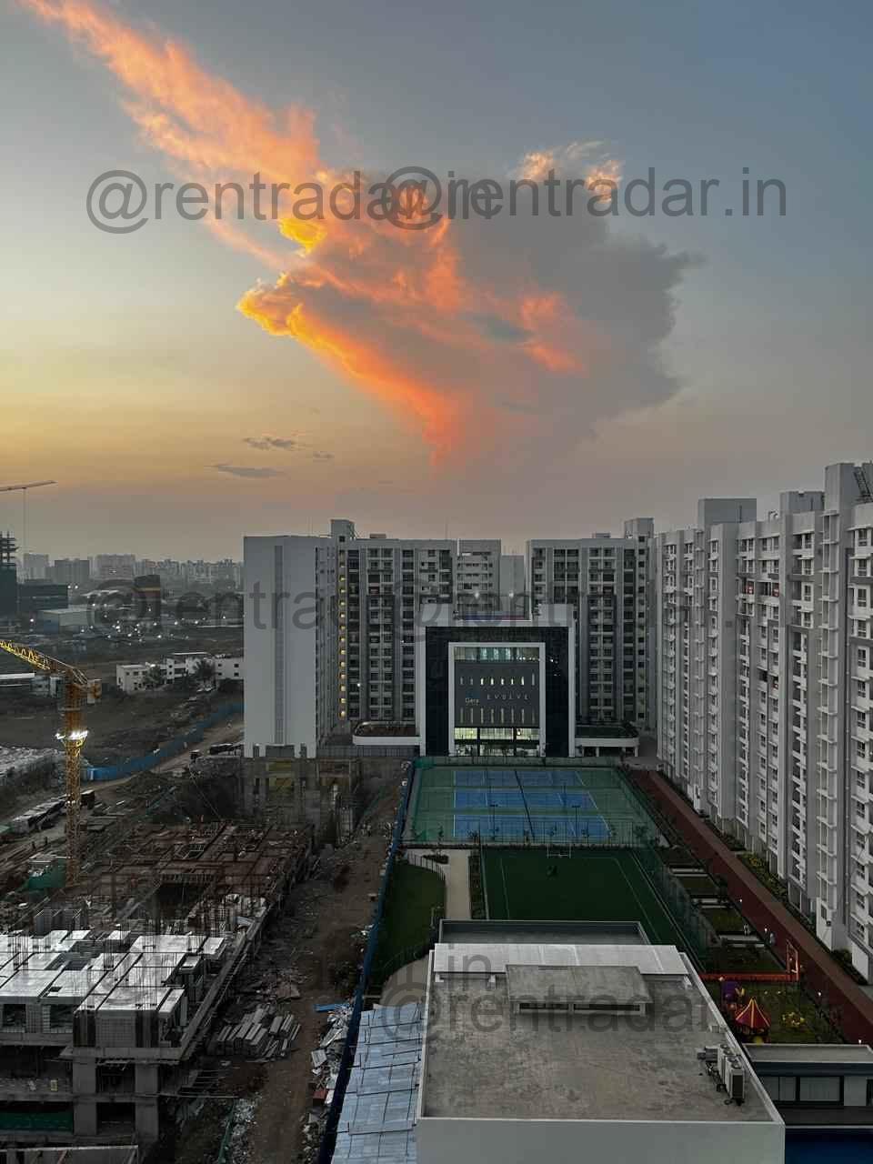 Studio Property For Rent at Pune, MH (gera World Of Joy)