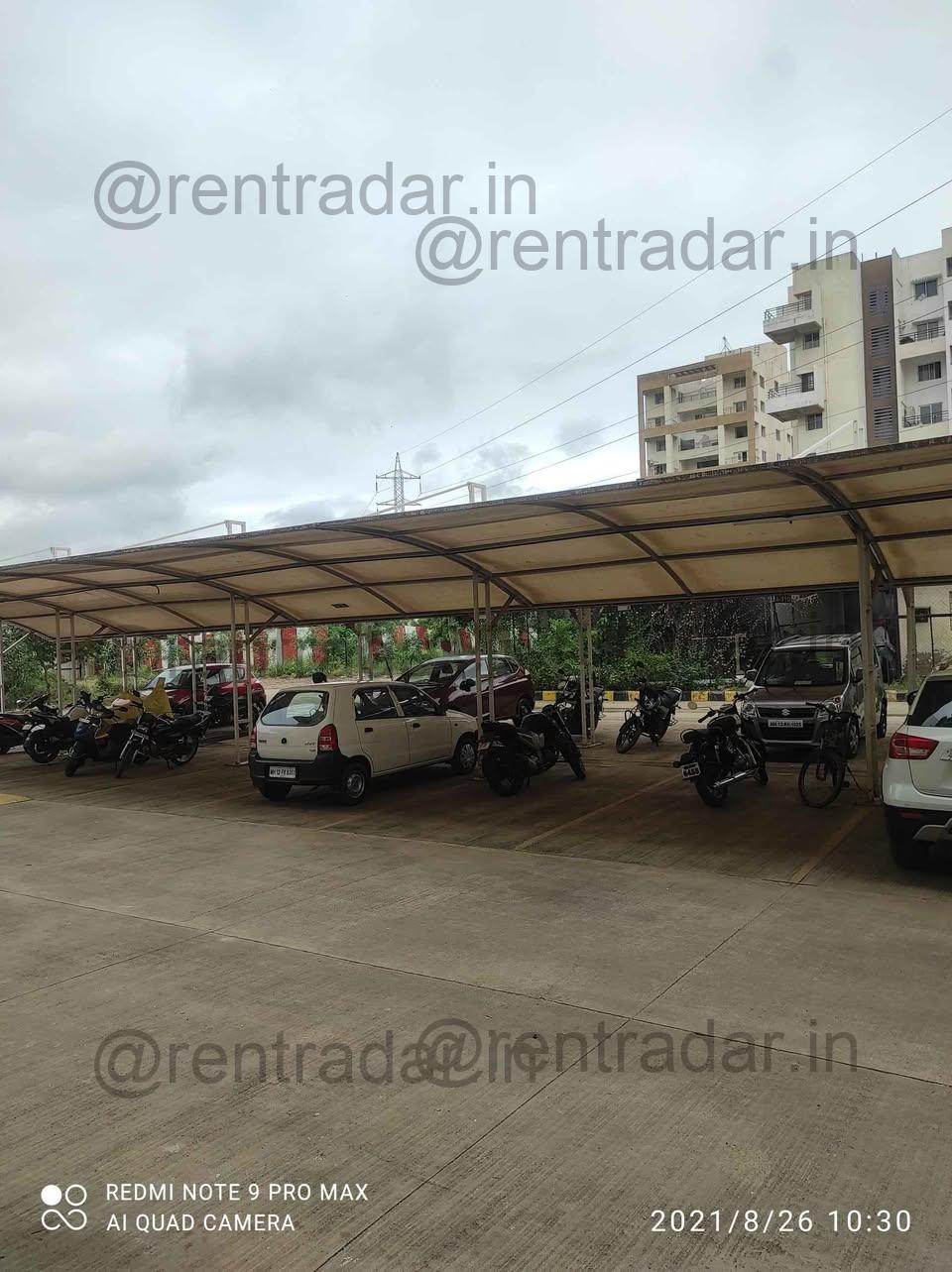 2bhk For Rent at Ubale Nagar (aura County)