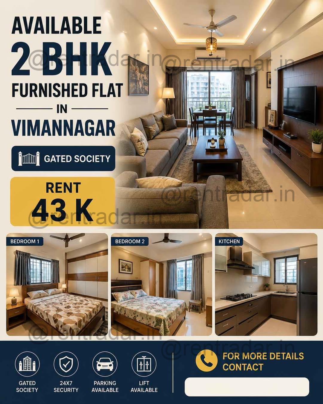 Rental Property Property For Rent at Vimannagar