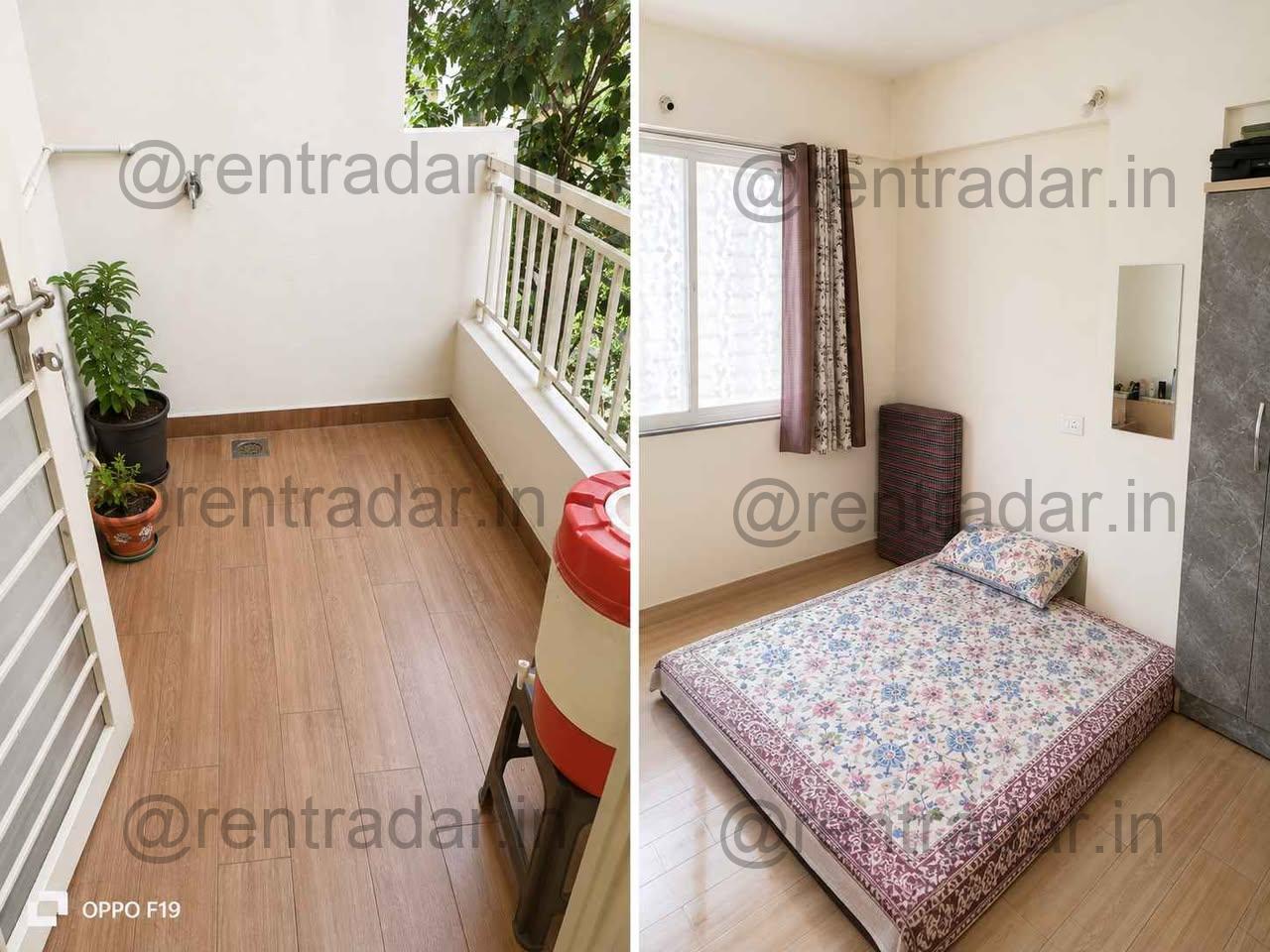 1 Bhk For Rent at डायनासोर गार्डन, पिंपळे गुरव