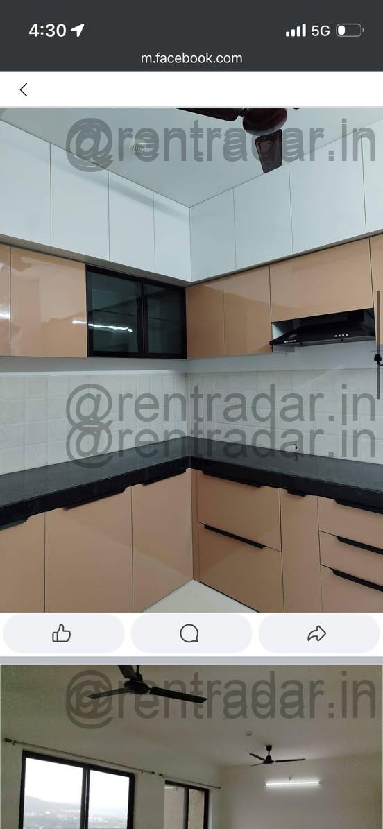 Room in 2bhk at Hinjewadi (shapoorji Sensorium)