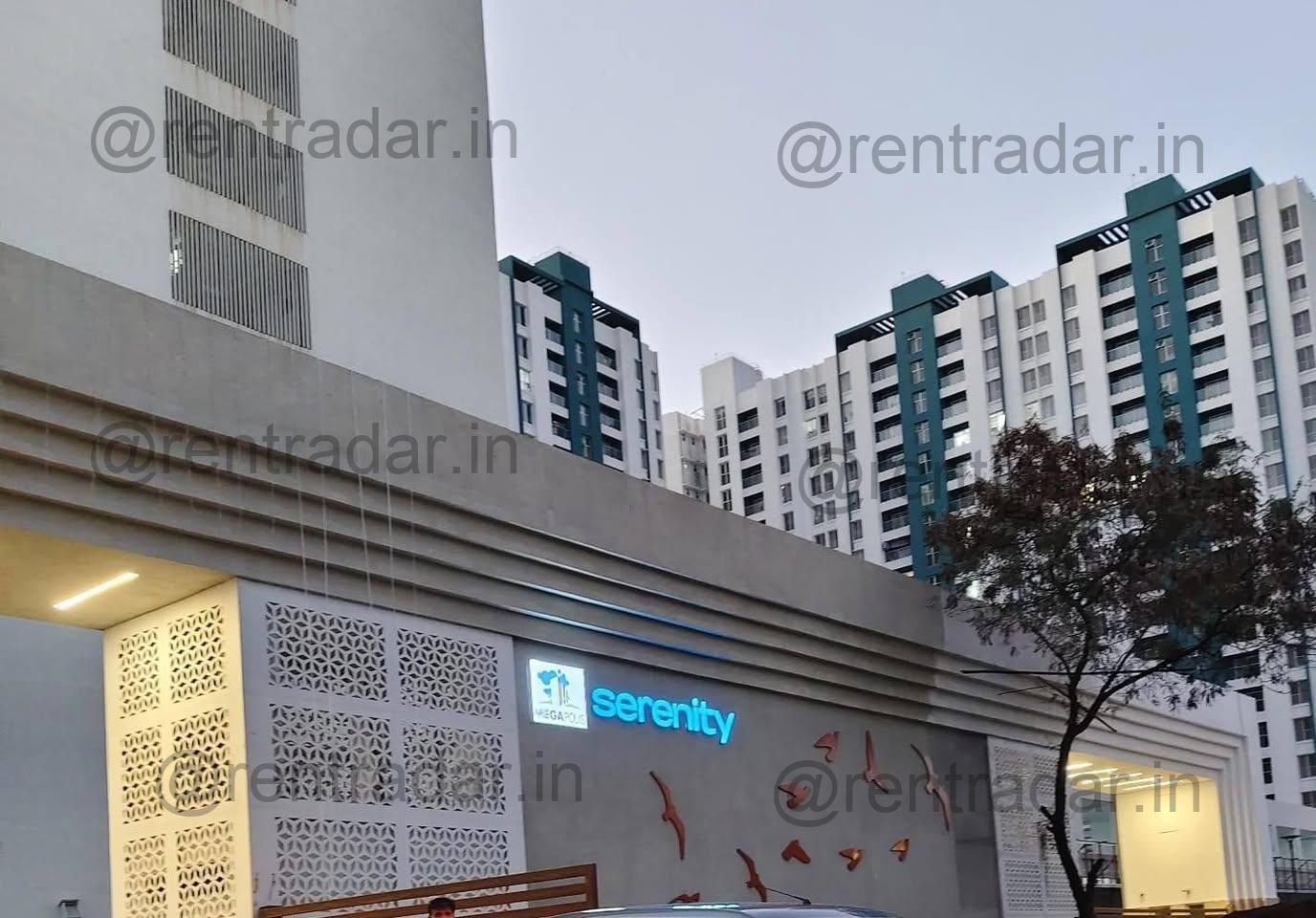 2bhk For Rent at Hinjewadi (megapolis Serenity)