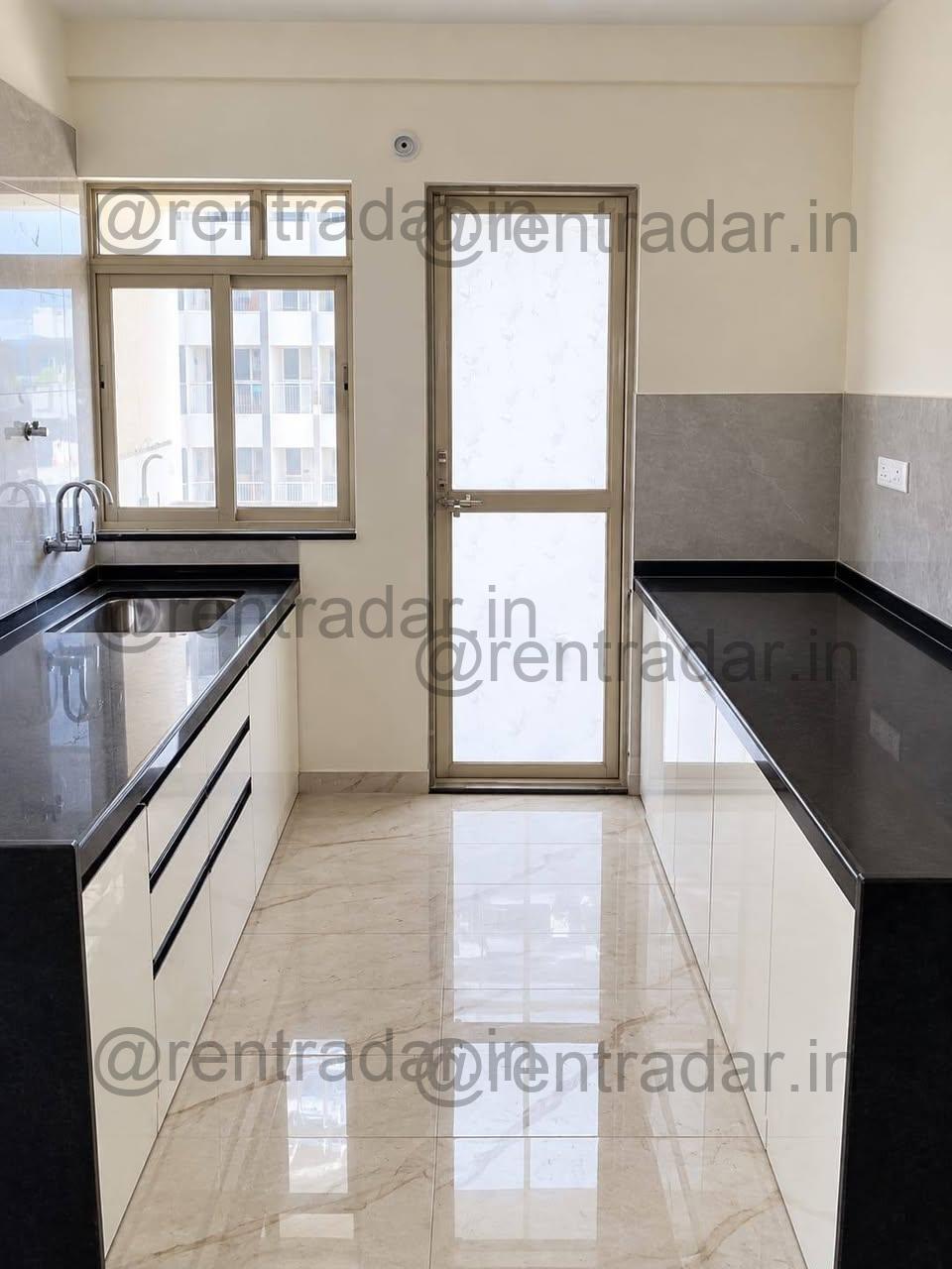 2 Bhk For Rent at Wakad (linux Bonheur Society)